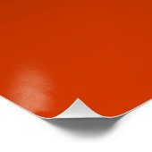 Gradient Rot - hell bis tief | Stimmungs-Hintergru Poster (Ecke)