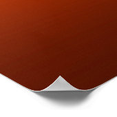 Gradient Rot - tief zu hell | Stimmungs-Hintergrun Poster (Ecke)