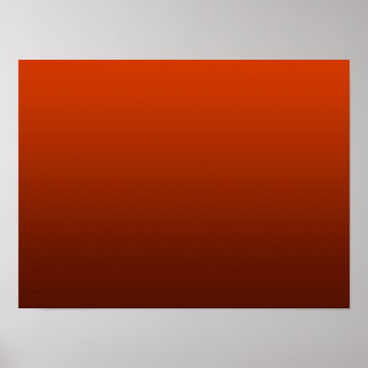 Gradient Rot - tief zu hell | Stimmungs-Hintergrun Poster (Vorne)