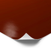 Gradient Rot - tief zu hell | Stimmungshintergrund Poster (Ecke)