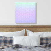 Gradient Scale Pattern - Mermaid-Schwanz Leinwanddruck (Insitu (Schlafzimmer))