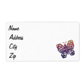 Gradient-Schmetterling-Clipart (Vorne)