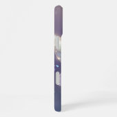 Gradient-Schmetterling-Monogramm-Etuis- Mate iPhon iPhone Hülle (Rechte Seite)