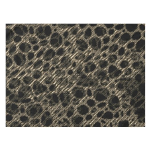 Gradient sepia schmale Streifen über erblindete Lö Tischdecke (Vorderseite (Horizontal))