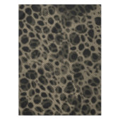 Gradient sepia schmale Streifen über erblindete Lö Tischdecke (Vorderseite)