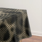 Gradient sepia schmale Streifen über erblindete Lö Tischdecke (Beispiel)