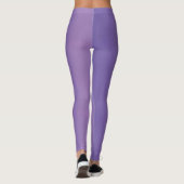 Gradient Shades Lavender Lila Leggings (Rückseite)