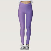 Gradient Shades Lavender Lila Leggings (Vorderseite)