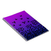 Gradient Spiral Foto Notebook Notizblock (Rechte Seite)