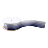 Gradient Square Navy Blue to White Satinband (Spule)