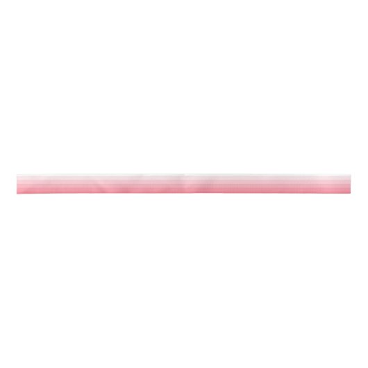 Gradient Square Pink-Weiß Satinband (Vorderseite)