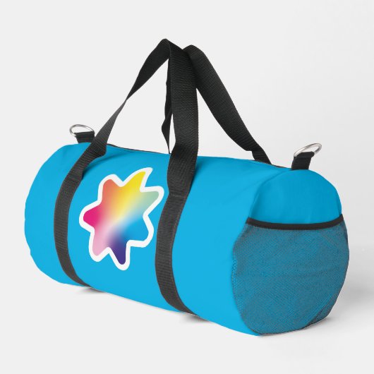 Gradient Star. Duffle Bag (Rechte Ecke)