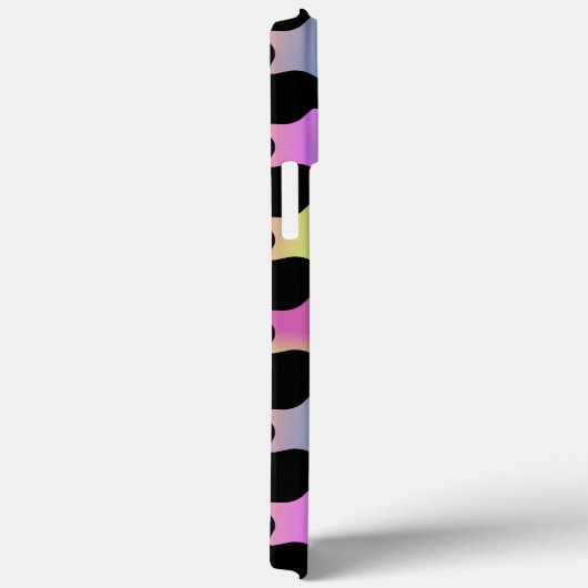 Gradient Stars Farbiges Muster Case-Mate iPhone Hülle (Rückseite / Rechts)