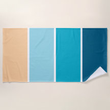 Gradient-Strandtuch
