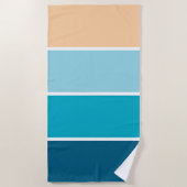 Gradient-Strandtuch Strandtuch (Vorderseite)