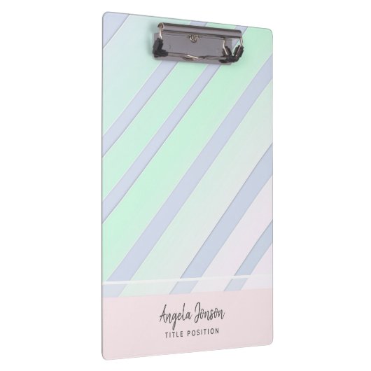 Gradient Streifen Klemmbrett (Rechts)