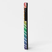 Gradient Stripes - Fruchtiger Regenbogen Case-Mate iPhone Hülle (Hinten/Links)