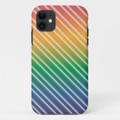 Gradient Stripes - Fruchtiger Regenbogen Case-Mate iPhone Hülle (Rückseite)