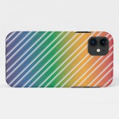 Gradient Stripes - Fruchtiger Regenbogen Case-Mate iPhone Hülle (Rückseite (Horizontal))