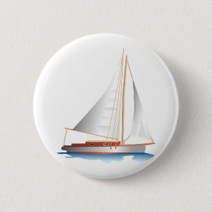 Gradient Style Sailboat Button