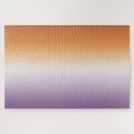 Gradient subtile lesbische Fahne Hard Solving Puzzle