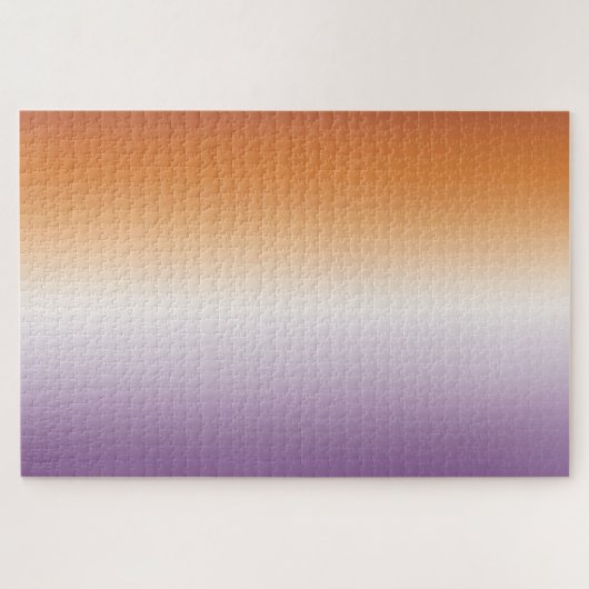 Gradient subtile lesbische Fahne Hard Solving Puzzle (Horizontal)