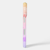 Gradient Sunset Fish Muster Modernes Personalisier Case-Mate iPhone Hülle (Rückseite / Rechts)