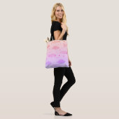 Gradient Sunset Fish Muster Modernes Personalisier Tasche (Am Model)