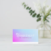 Gradient Termin Card Treuekarte (Stehend Vorderseite)