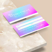 Gradient Termin Card Treuekarte