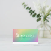 Gradient Termin Card Treuekarte (Stehend Vorderseite)