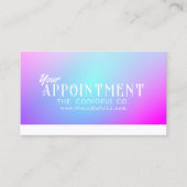 Gradient Termin Card Treuekarte (Vorderseite)