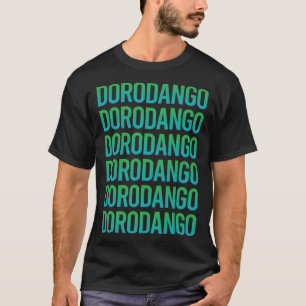 Gradient Text Dorodango Mud Ball Dango T-Shirt