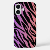 Gradient Tiger Stripe iPhone Case (Rückseite)