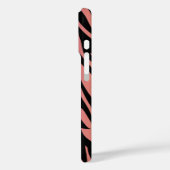 Gradient Tiger Stripe iPhone Case (Rückseite / Links)