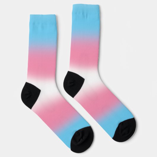 Gradient Trans Pride Socken (Rechts)