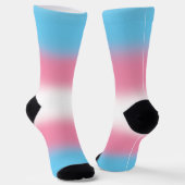 Gradient Trans-Stolz  Socken (Gewinkelt)