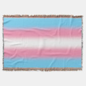 Gradient Transgender Prilag - Trans Flag Decke (Vorderseite)
