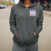 Gradient Transgender Prilag - Trans Flag Hoodie