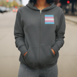 Gradient Transgender Prilag - Trans Flag Hoodie