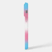 Gradient Transgender Prilag - Trans Flag iPhone Hülle (Linke Seite)