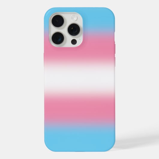 Gradient Transgender Prilag - Trans Flag iPhone Hülle (Rückseite)