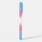 Gradient Transgender Prilag - Trans Flag iPhone Hülle (Rechte Seite)