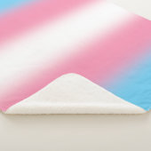 Gradient Transgender Prilag - Trans Flag Sherpadecke (3/4)