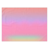 Gradient Tropical Sunrise Glow Tischdecke (Vorderseite (Horizontal))