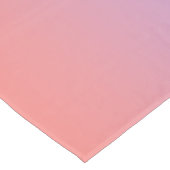 Gradient Tropical Sunrise Glow Tischdecke (Schrägansicht)