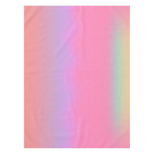 Gradient Tropical Sunrise Glow Tischdecke (Vorderseite)