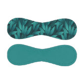 Gradient tropische Blätter Baseball (Paneele)