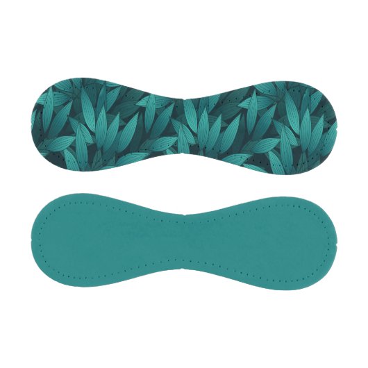 Gradient tropische Blätter Baseball (Paneele)