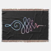 Gradient Unalome Decke (Vorderseite)